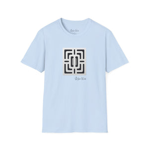 Abstract Maze Art | Unisex Softstyle T-Shirt
