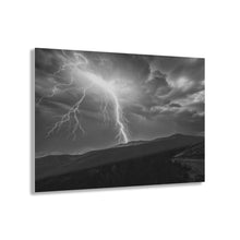 Load image into Gallery viewer, Mountain Thunderstorm Black &amp; White Acrylic Prints