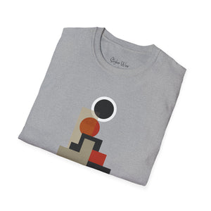 Minimalist Shapes Art | Unisex Softstyle T-Shirt