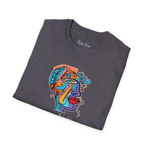 Abstract Portrait 2 | Unisex Softstyle T-Shirt