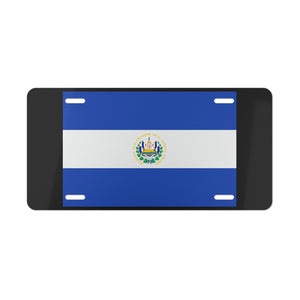 El Salvador Flag Vanity Plate