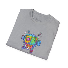 Load image into Gallery viewer, Colorful Computer Abstract Sketch | Unisex Softstyle T-Shirt