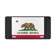 Load image into Gallery viewer, California State Flag Vanity Plate