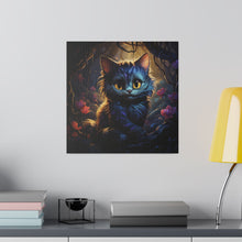 Load image into Gallery viewer, Fantasy Cat Wall Art | Square Matte Canvas