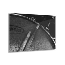 Load image into Gallery viewer, Drumsticks Black &amp; White Acrylic Prints