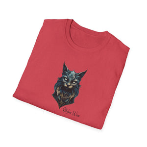 Judging Cat | Unisex Softstyle T-Shirt