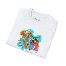 Load image into Gallery viewer, Abstract Colorful Drawing | Unisex Softstyle T-Shirt