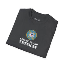 Load image into Gallery viewer, U.S. Coast Guard Veteran 2 | Unisex Softstyle T-Shirt