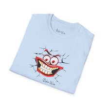 Load image into Gallery viewer, Cracked Smile Pop Art | Unisex Softstyle T-Shirt