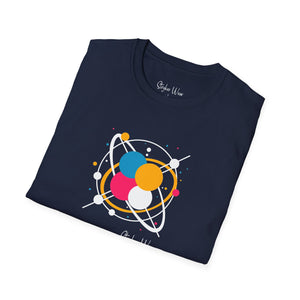 Dancing Molecules | Unisex Softstyle T-Shirt