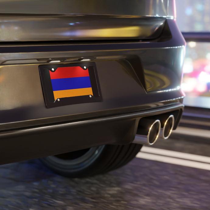 Armenia Flag Vanity Plate