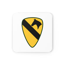 Load image into Gallery viewer, U.S. Army 1st Cavalry Division Patch Corkwood Coaster Set