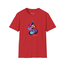 Load image into Gallery viewer, Purple Swirl | Unisex Softstyle T-Shirt