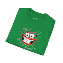 Load image into Gallery viewer, Cracked Smile Pop Art | Unisex Softstyle T-Shirt