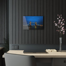 Load image into Gallery viewer, London Tower Bridge at Night Acrylic Prints