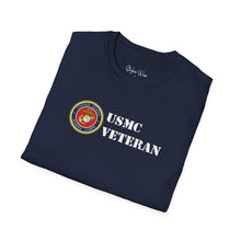 Load image into Gallery viewer, U.S. Marines Veteran | Unisex Softstyle T-Shirt