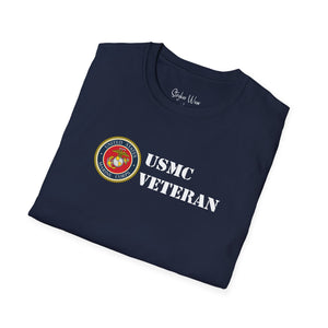 U.S. Marines Veteran | Unisex Softstyle T-Shirt