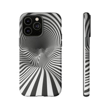 Load image into Gallery viewer, Black &amp; White Illusion | iPhone, Samsung Galaxy, and Google Pixel Tough Cases