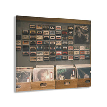 Load image into Gallery viewer, Vintage Cassettes &amp; Records Acrylic Prints