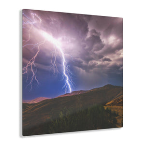 Mountain Thunderstorm Acrylic Prints