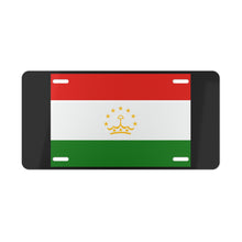 Load image into Gallery viewer, Tajikistan Flag Vanity Plate