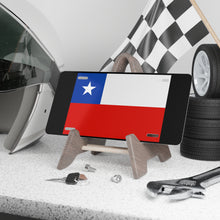 Load image into Gallery viewer, Chile Flag Vanity Plate