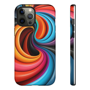 Funky Swirls | iPhone, Samsung Galaxy, and Google Pixel Tough Cases