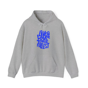 Live & Love Blue | Unisex Heavy Blend™ Hoodie