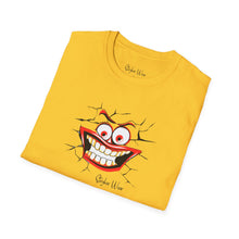 Load image into Gallery viewer, Cracked Smile Pop Art | Unisex Softstyle T-Shirt