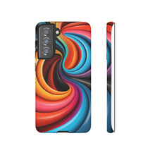 Load image into Gallery viewer, Funky Swirls | iPhone, Samsung Galaxy, and Google Pixel Tough Cases