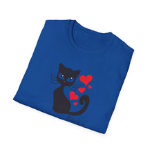 Load image into Gallery viewer, Kitty Hearts | Unisex Softstyle T-Shirt