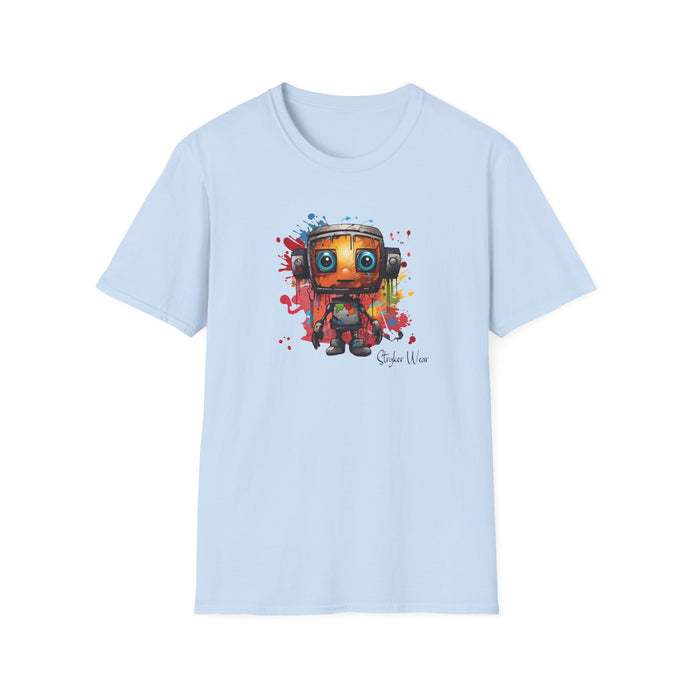 Painted Robot | Unisex Softstyle T-Shirt