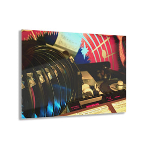 Records in the Jukebox Acrylic Prints