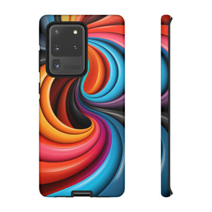 Funky Swirls | iPhone, Samsung Galaxy, and Google Pixel Tough Cases