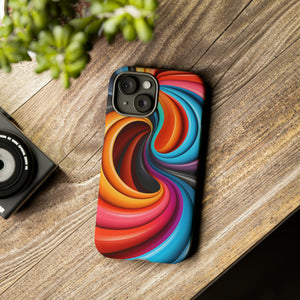 Funky Swirls | iPhone, Samsung Galaxy, and Google Pixel Tough Cases