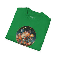 Load image into Gallery viewer, Abstract Cosmic Circle | Unisex Softstyle T-Shirt