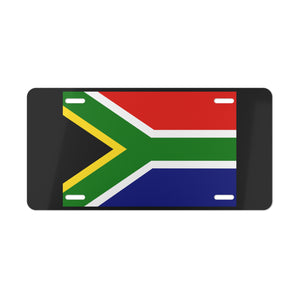 South African Republic Flag Vanity Plate