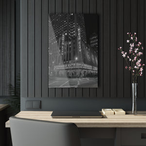 Radio City NYC 2 Black & White Acrylic Prints