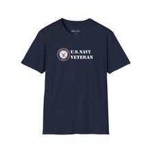 Load image into Gallery viewer, U.S. Navy Veteran | Unisex Softstyle T-Shirt