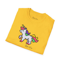 Load image into Gallery viewer, Digital Unicorn | Unisex Softstyle T-Shirt