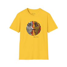 Load image into Gallery viewer, Abstract Face to Face Art | Unisex Softstyle T-Shirt