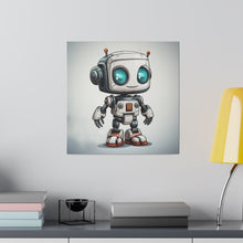 Load image into Gallery viewer, Happy Robot 2 Wall Art | Matte Canvas