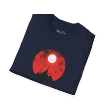 Load image into Gallery viewer, Spooky Mountains &amp; Red Sky  | Unisex Softstyle T-Shirt