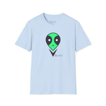 Load image into Gallery viewer, Minimalist Alien Head Art | Unisex Softstyle T-Shirt