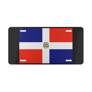 Dominican Republic Flag Vanity Plate