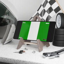 Load image into Gallery viewer, Nigeria Flag Vanity Plate