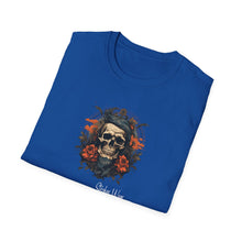 Load image into Gallery viewer, Vintage Tattoo Style Skull | Unisex Softstyle T-Shirt