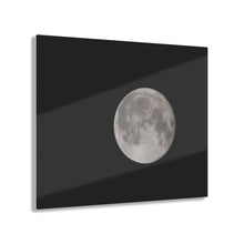 Load image into Gallery viewer, A View of the Moon in Space Acrylic Prints