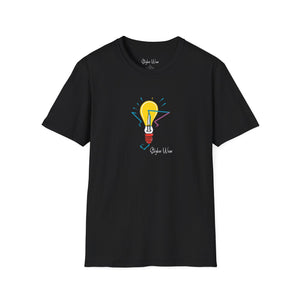 Retro Lightbulb Pop Art | Unisex Softstyle T-Shirt