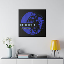 Load image into Gallery viewer, California Blue Wall Art | Square Matte Canvas